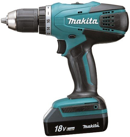 

Аккумуляторная дрель-шуруповерт Makita DF 457 DWLE, DF 457 DWLE