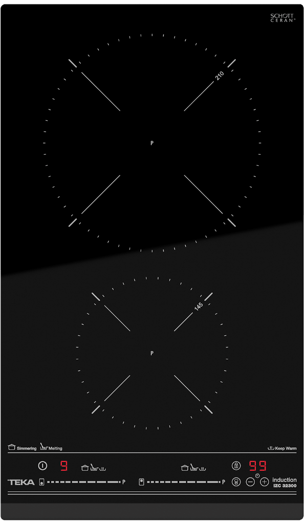 

Варочная панель Teka IZC 32300 DMS черный, IZC 32300 DMS черный