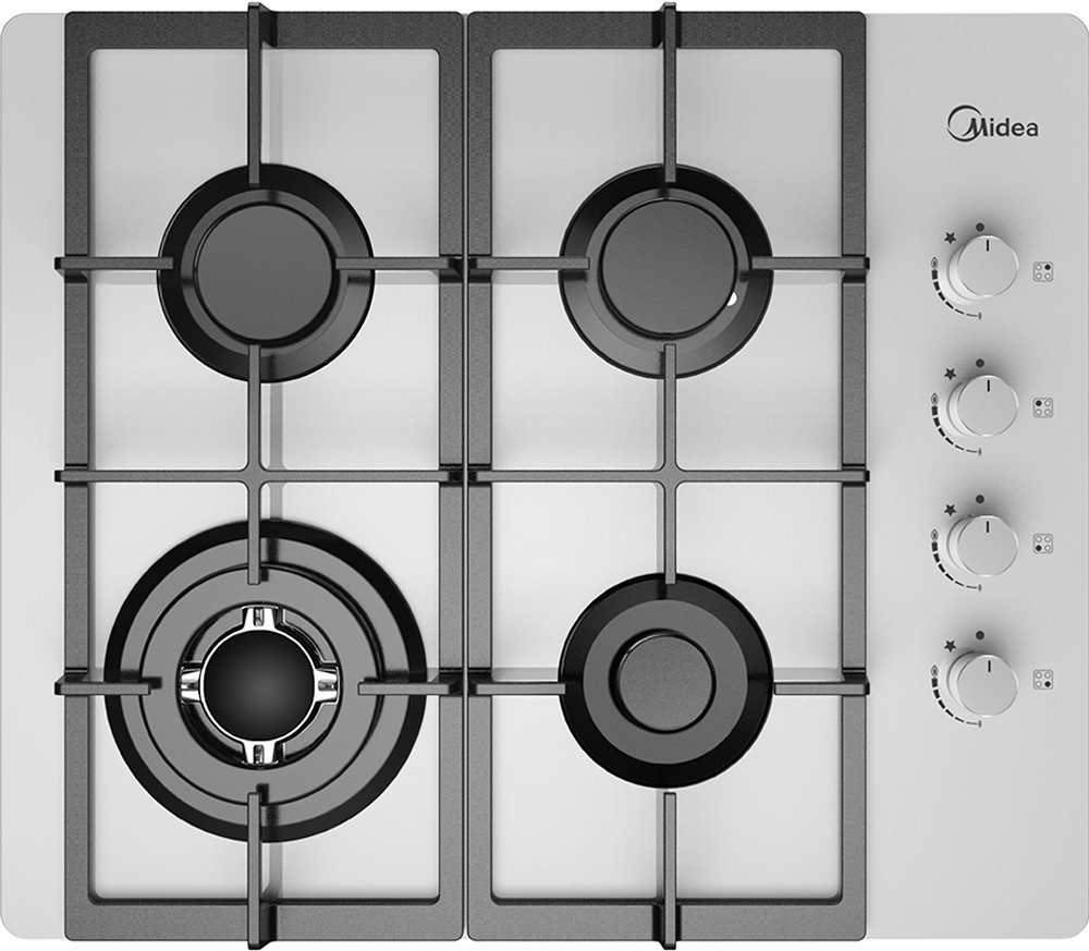 

Панель варочная газовая Midea MG685TGW, MG685TGW
