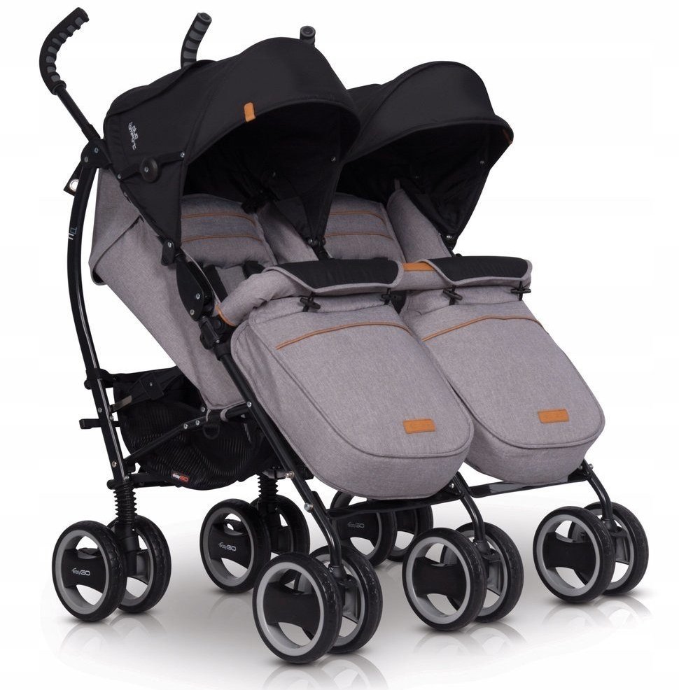 

Детская прогулочная коляска EasyGo Duo Comfort (grey fox), Duo Comfort (grey fox)