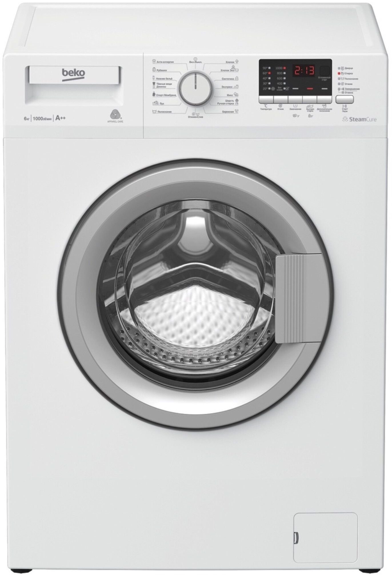 

Стиральная машина Beko RSGE685P2BSW, RSGE685P2BSW