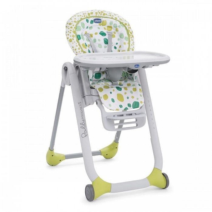 

Стульчик для кормления Chicco POLLY Progres5 KIWI, POLLY Progres5 KIWI