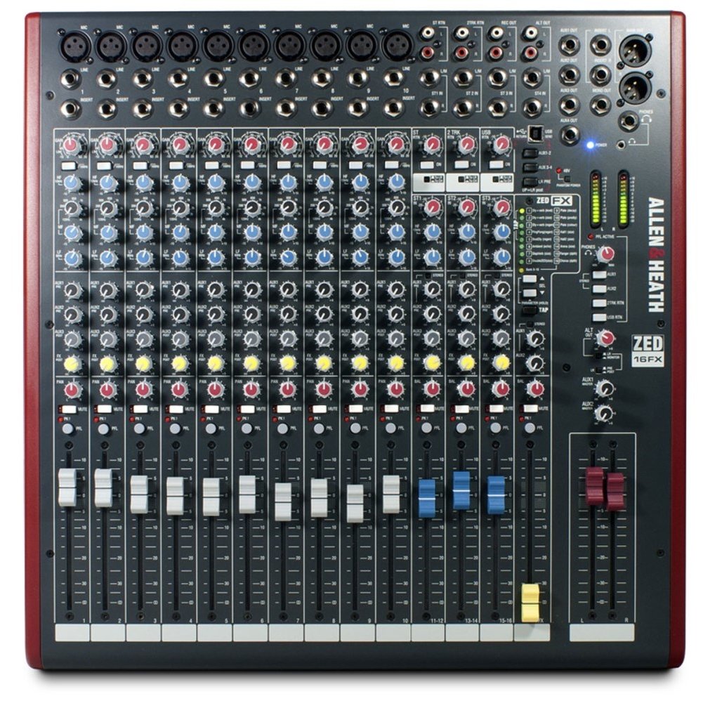 

Микшерный пульт Allen & Heath ZED16FX, ZED16FX