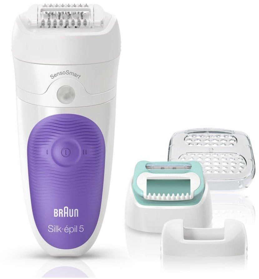 

Эпилятор Braun SES 5/880 белый, фиолетовый, SES 5/880 белый, фиолетовый