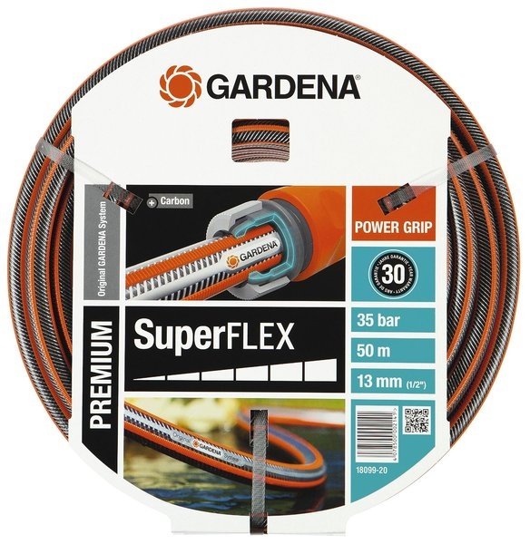 

Шланг Gardena SuperFLEX 50 м (18099-20), SuperFLEX 50 м (18099-20)