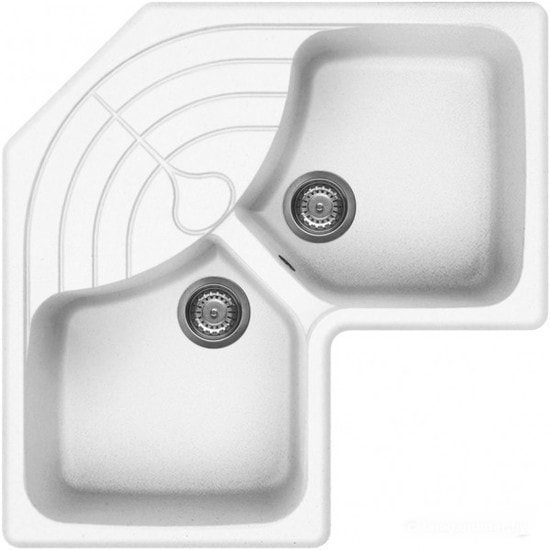 

Кухонная мойка Elleci Master Corner Bianco Titano G68, Master Corner Bianco Titano G68