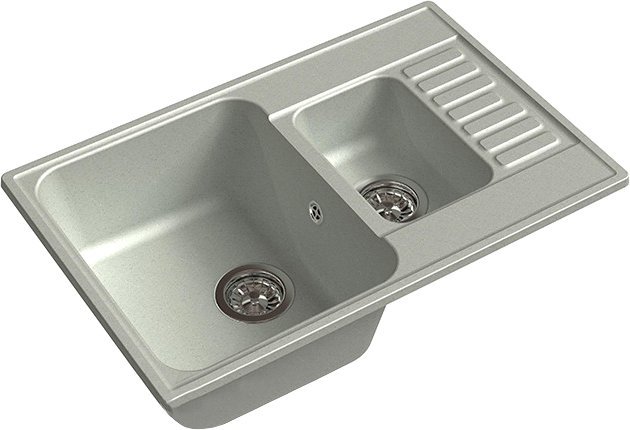 

Мойка кухонная GranFest Quarz Z-21K серый, Quarz Z-21K серый