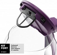 Электрочайник Kitfort КТ-640 5 фиолетовый