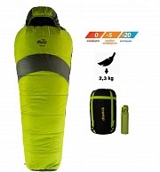 Спальный мешок кокон Tramp Hiker Long (левый) 230*90*55 см (-20°C)