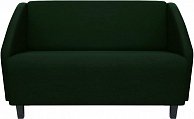 Диван Бриоли Ральф двухместный J8 темно-зеленый