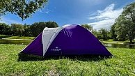 Палатка туристическая Calviano Acamper Acco 3 purple