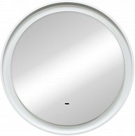 Зеркало Континент Planet White LED D600 ореольная холодная подсветка и Б/К сенсор