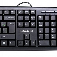 Клавиатура Nakatomi KN-02U  Black USB