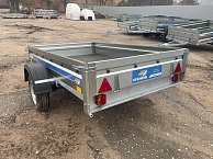 Прицеп Кремень стандарт плюс 2,5*1,56 с бортом 31 см с тентом 70 см