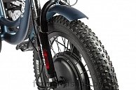 Трицикл Eltreco Porter Fat 500 UP! Серый, Синий, Черный (Вертикальный)