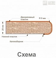 Готовая кухня Кортекс-мебель Корнелия ЛИРА-лайт 2,0 Капучино / Оникс, Мадрид