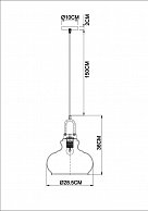 Светильник подвесной Arte Lamp A1992SP-1PB