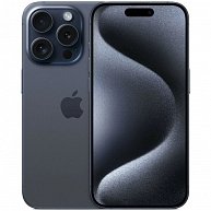 Смартфон Apple iPhone 15 Pro 256GB Blue Titanium (Model A3102 MTV63AA/A)