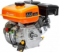 Двигатель бензиновый Eland GX220D-20 оранжевыйчерный