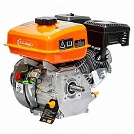 Двигатель бензиновый Eland GX200D-19 оранжевыйчерный