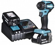 Шуруповерт аккумуляторный Makita DDF 083RFE синий,																											черный 185150