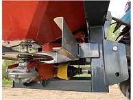 Разбрасыватель РУМ-ГРАНД-2200 (порошковая покраска) в комплекте: тент домик, надставка на 1200 л.