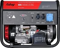 Электростанция бензиновая Fubag BS 5500 A ES черный, красный (838796)