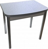 Обеденный стол Анмикс Раскладной ИП 01-440000 пластик, светло-серый