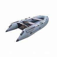 Надувная моторная лодка Stella SM290 (реечная слань) серый