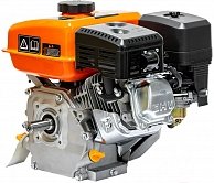 Двигатель бензиновый Eland GX220D-20 оранжевыйчерный