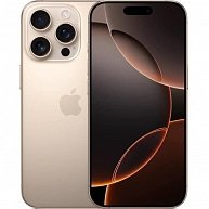 Смартфон Apple iPhone 16 Pro 256GB Desert Titanium (Model A3293 MYNK3QN/A)