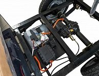 Электротрицикл Smart8 грузовой BULBASH BISON Сине-красный