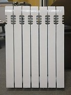 Радиатор STI Нова-500 белый, 6 секций