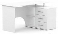 Письменный стол Сокол-Мебель КСТ-09 правый, белый