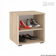 Тумба для обуви  Кортекс-мебель ЛАРА ТП1 Береза