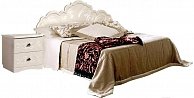 Полуторная кровать Мебель КМК Жемчужина 1400 дерево выбеленное (ясень жемчужный) 0380.16