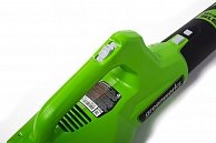Воздуходув аккумуляторный GreenWorks G24AB 24В ярко-зеленый (6952909016733)