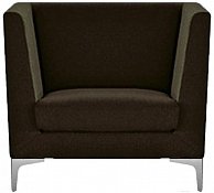Кресло Бриоли Виг J5 коричневый