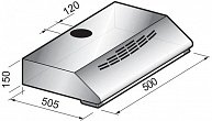 Вытяжка Korting  KHT 5230 X нержавеющая сталь