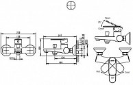 Смеситель Bravat Louise F6191183CP-01-RUS хром