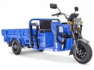 Грузовой электрический трицикл RuTrike Габарит 1700 60V1200W синий матовый-2821