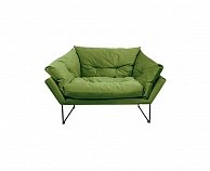 Кресло Бриоли Анико В26  зеленый