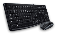 Клавиатура+мышь Logitech Desktop MK120