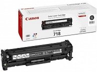 Картридж  Canon  718 Bk  черный 2662B002 (2662B002)
