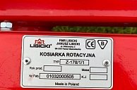 Косилка роторная Lisicki Z-178/1 1 м (без кожуха)