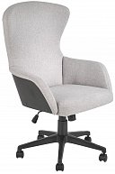 Кресло компьютерное Halmar DOVER светло-серый/черный
