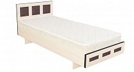 Односпальная кровать SV-мебель Барро М1 КР-017.11.02-12  90x200 (дуб сонома)