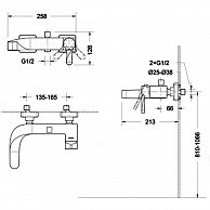 Смеситель Bravat F674108C-01 хром