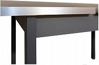 Обеденный стол Древпром Денвер М65 110-140x68 (графит)