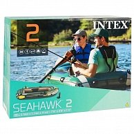 Надувная лодка Intex 68347NP  Seahawk-2 Set